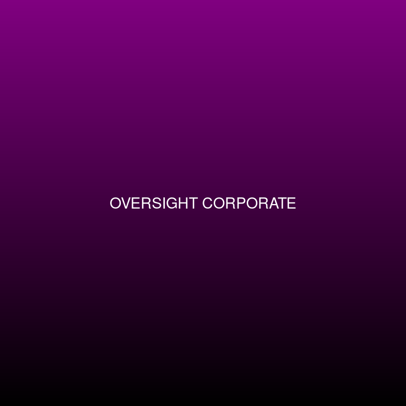 Oversight in corporate setting